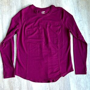 Avia Long Sleeve Tee - Purple